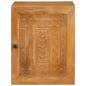 Preview: Badezimmer Schrank Wandmontiert Hellbraun 38 x 33,5 x 160 cm