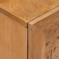 Preview: Badezimmer Schrank Wandmontiert Hellbraun 38 x 33,5 x 160 cm
