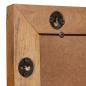 Preview: Spiegel mit Spiegel Hellbraun 57 x 70 x 3 cm massives Mangoholz