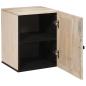 Preview: Badezimmer Schrank Weiß 38 x 33,5 x 160 cm Massives Mango Holz