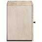 Preview: Badezimmer Schrank Weiß 38 x 33,5 x 160 cm Massives Mango Holz