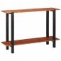 Preview: Konsolentisch Braun 110 x 30 x 75 cm Akazie Massivholz
