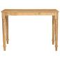 Preview: Couchtisch Braun 100 x 55 x 77 cm massives Mangoholz