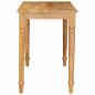 Preview: Couchtisch Braun 100 x 55 x 77 cm massives Mangoholz