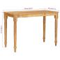 Preview: Couchtisch Braun 100 x 55 x 77 cm massives Mangoholz
