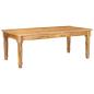 Preview: Couchtisch Braun 100 x 55 x 40 cm massives Mangoholz
