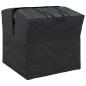 Preview: Outdoor Aufbewahrungstasche Schwarz 80 x 80 x 60 cm 420D Stoff