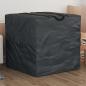 Preview: ARDEBO.de - Outdoor Aufbewahrungstasche Schwarz 80 x 80 x 60 cm 600D-Gewebe