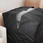 Preview: Outdoor Aufbewahrungstasche Schwarz 90 x 90 x 90 cm 210D Stoff