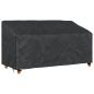 Preview: Abdeckung für Gartenbank 205 x 85 x 65 / 94 cm 600D-Gewebe