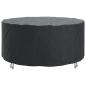 Preview: Gartenmöbelabdeckung Schwarz 200 x 200 x 71 cm 210D Stoff