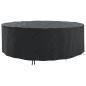 Preview: Gartenmöbelabdeckung Schwarz 279 x 279 x 105 cm 600D-Gewebe