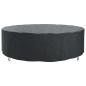 Preview: Gartenmöbelabdeckung Schwarz 320 x 320 x 71 cm 420D Stoff