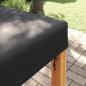 Preview: Gartenmöbelabdeckung 102 x 102 x 15 cm 420D Oxford Stoff