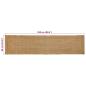 Preview: Teppich Beige 60 x 250 cm Jute