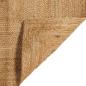 Preview: Teppich Beige 80 x 200 cm Jute