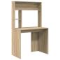 Preview: Schreibtisch Sonoma Eiche 91 x 50 x 149 cm Holzwerkstoff