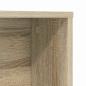 Preview: Schreibtisch Sonoma Eiche 91 x 50 x 149 cm Holzwerkstoff