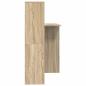 Preview: Schreibtisch Sonoma Eiche 131,5 x 50 x 106,5 cm Holzwerkstoff