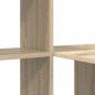 Preview: Schreibtisch Sonoma Eiche 131,5 x 50 x 106,5 cm Holzwerkstoff