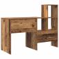 Preview: Schreibtisch Altholz 131,5 x 50 x 106,5 cm Holzwerkstoff