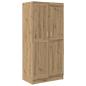 Preview: Kleiderschrank artisian oak 82,5 x 51,5 x 180 cm Holzwerkstoff