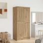 Preview: Kleiderschrank artisian oak 82,5 x 51,5 x 180 cm Holzwerkstoff