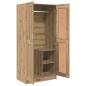 Preview: Kleiderschrank artisian oak 82,5 x 51,5 x 180 cm Holzwerkstoff