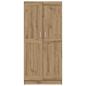 Preview: Kleiderschrank artisian oak 82,5 x 51,5 x 180 cm Holzwerkstoff