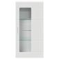 Preview: Wandmontierter Schrank Weiß 55 x 29 x 100 cm Holzwerkstoff