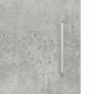 Preview: Wandmontierter Schrank Betongrau 55 x 29 x 100 cm Holzwerkstoff