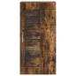 Preview: Wandmontierter Schrank mit Regal Räuchereiche 55 x 29 x 100 cm
