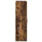 Preview: Wandmontierter Schrank mit Regal Räuchereiche 55 x 29 x 100 cm