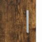 Preview: Wandmontierter Schrank mit Regal Räuchereiche 55 x 29 x 100 cm