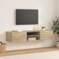 Preview: ARDEBO.de - TV-Schränk Sonoma Eiche 150 x 39 x 30 cm Holzwerkstoff