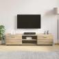 Preview: TV-Schränk Sonoma Eiche 150 x 39 x 30 cm Holzwerkstoff