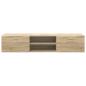 Preview: TV-Schränk Sonoma Eiche 150 x 39 x 30 cm Holzwerkstoff