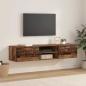 Preview: ARDEBO.de - TV-Schränk mit Regal Altholz 150 x 39 x 30 cm Holzwerkstoff