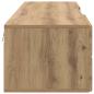 Preview: TV-Schränk Eiche handwerklich 150 x 39 x 30 cm Holzwerkstoff