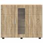 Preview: Sideboard mit Tür Sonoma Eiche 55.5 x 29 x 100 cm Holzwerkstoff