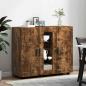 Preview: Sideboard mit Tür Räuchereiche 55.5 x 29 x 100 cm Holzwerkstoff