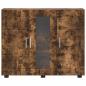 Preview: Sideboard mit Tür Räuchereiche 55.5 x 29 x 100 cm Holzwerkstoff