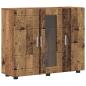 Preview: Sideboard mit Regal Altholz 55.5 x 29 x 100 cm Holzwerkstoff
