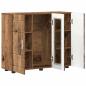 Preview: Sideboard mit Regal Altholz 55.5 x 29 x 100 cm Holzwerkstoff
