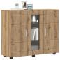 Preview: Sideboard Eiche handwerklich 55.5 x 29 x 100 cm Holzwerkstoff