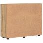 Preview: Sideboard Eiche handwerklich 55.5 x 29 x 100 cm Holzwerkstoff