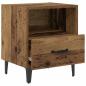 Preview: Nachttisch Altholz 40 x 35 x 47,5 cm Holzwerkstoff