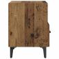 Preview: Nachttisch Altholz 40 x 35 x 47,5 cm Holzwerkstoff
