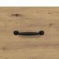 Preview: Nachttisch 2 pcs Eiche handwerklich 40 x 35 x 47,5 cm