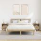 Preview: Nachttisch 2 pcs Eiche handwerklich 40 x 35 x 47,5 cm